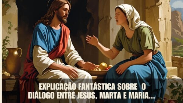 A repreensão de Jesus a Marta e elogio a Maria