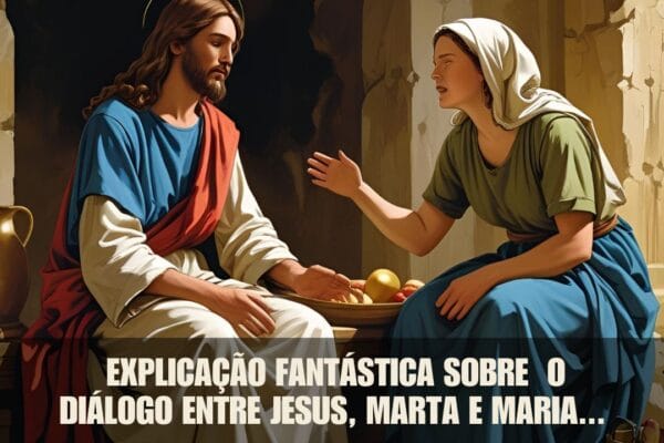 A repreensão de Jesus a Marta e elogio a Maria